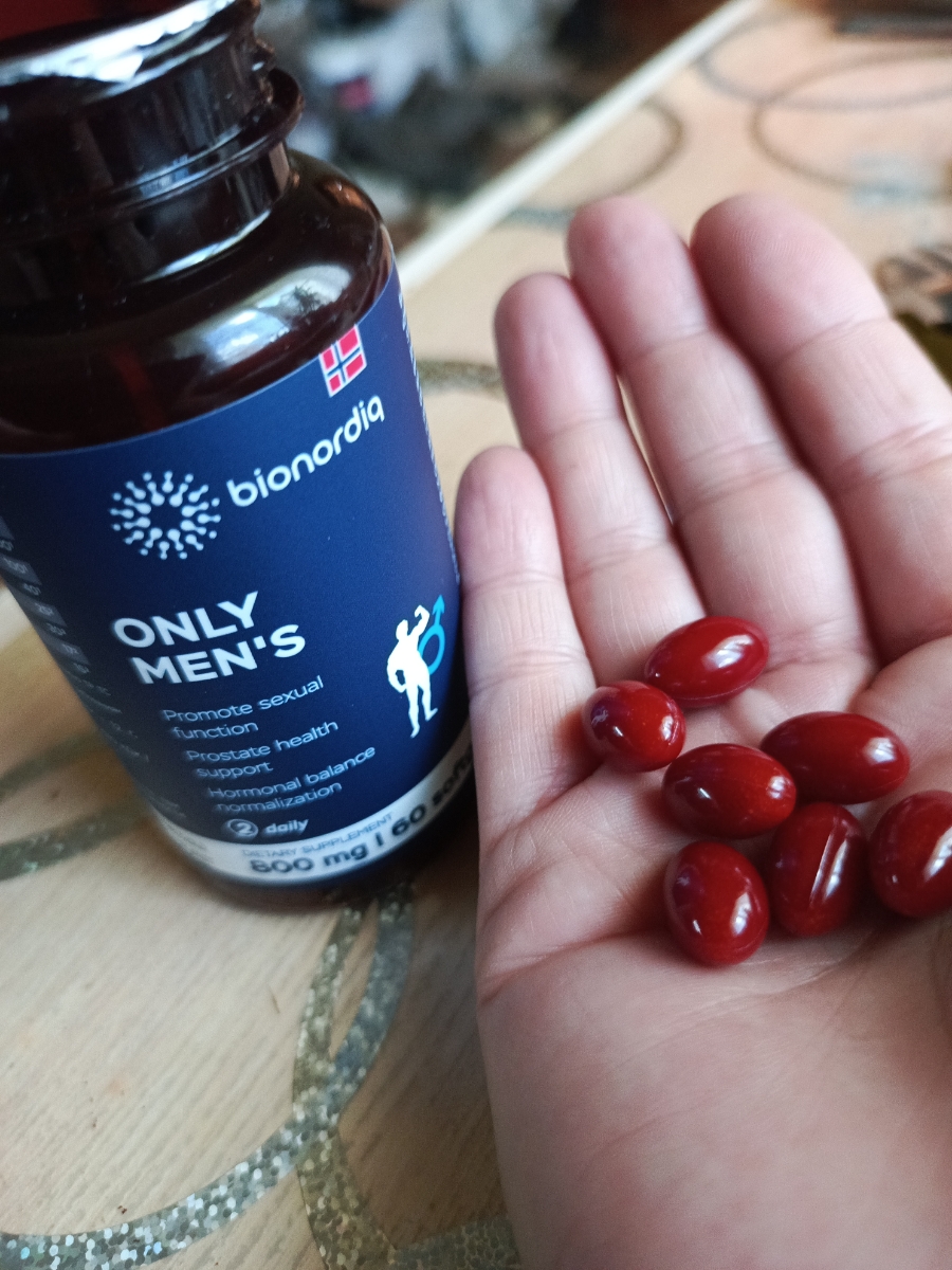 Фото покупателя №224 из 394: Комплекс витамины для мужчин Only Men's / 1020 mg / 60 капсул, отзыв на 5 из 5, Ozon, 23 июля 2024