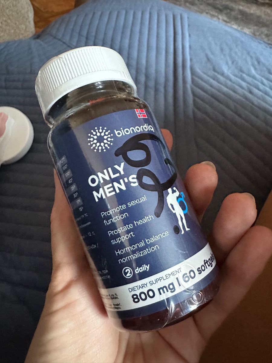 Фото покупателя №216 из 394: Комплекс витамины для мужчин Only Men's / 1020 mg / 60 капсул, отзыв на 5 из 5, Ozon, 24 июля 2024