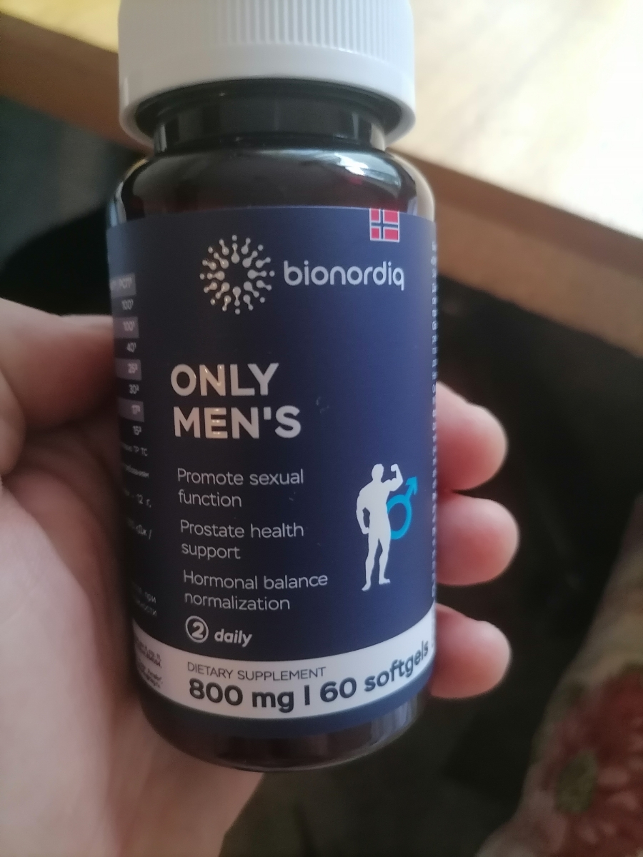 Фото покупателя №198 из 394: Комплекс витамины для мужчин Only Men's / 1020 mg / 60 капсул, отзыв на 5 из 5, Ozon, 26 июля 2024