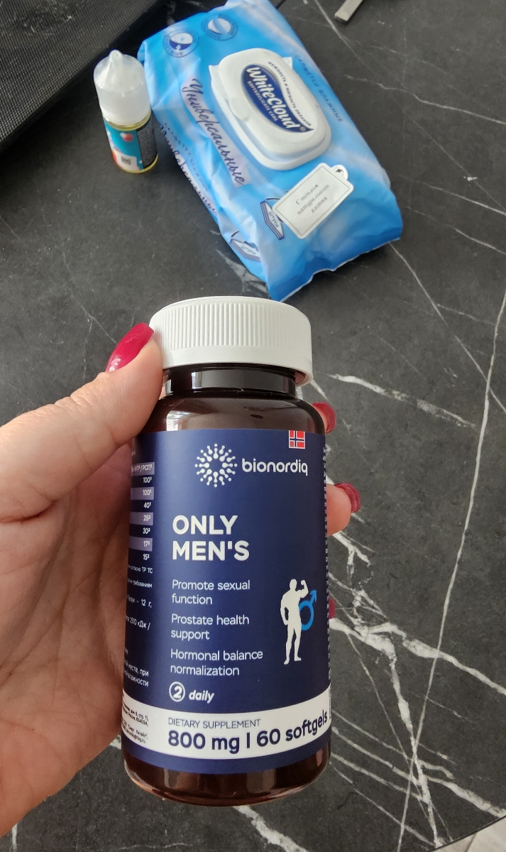 Фото покупателя №165 из 394: Комплекс витамины для мужчин Only Men's / 1020 mg / 60 капсул, отзыв на 5 из 5, Ozon, 28 июля 2024