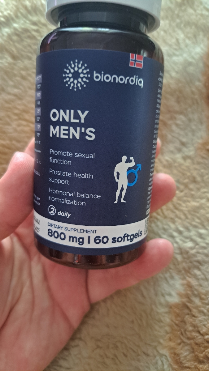 Фото покупателя №148 из 394: Комплекс витамины для мужчин Only Men's / 1020 mg / 60 капсул, отзыв на 5 из 5, Ozon, 29 июля 2024