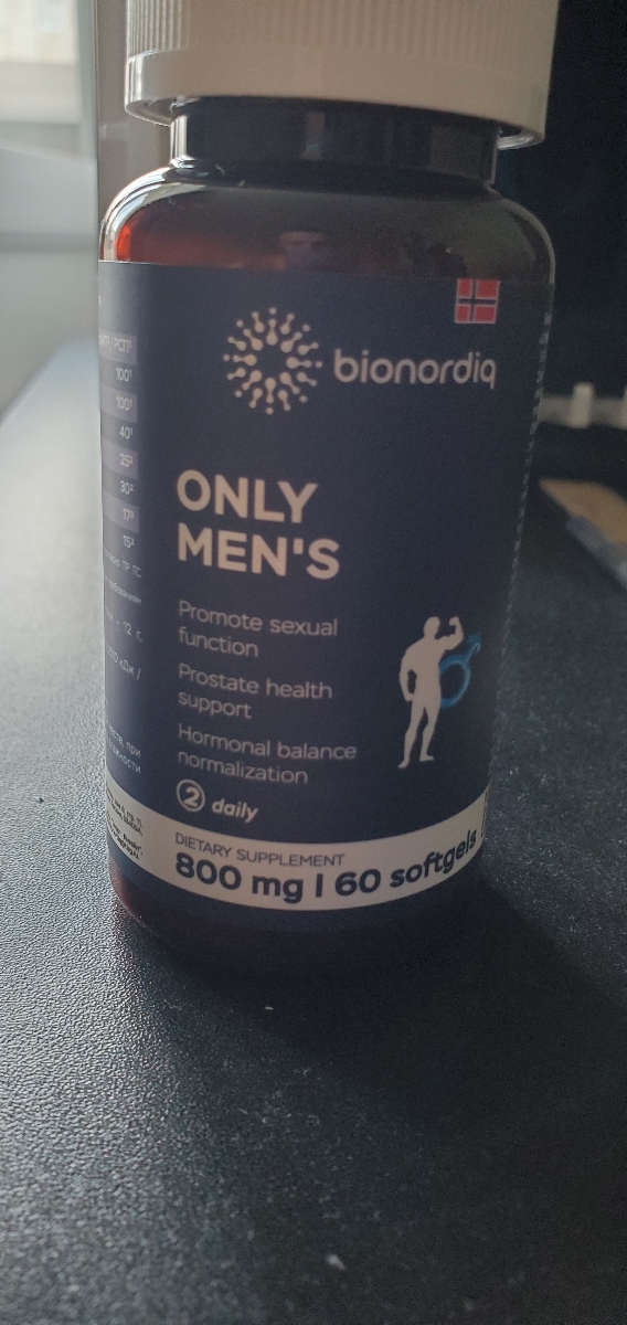 Фото покупателя №112 из 394: Комплекс витамины для мужчин Only Men's / 1020 mg / 60 капсул, отзыв на 5 из 5, Ozon, 4 августа 2024