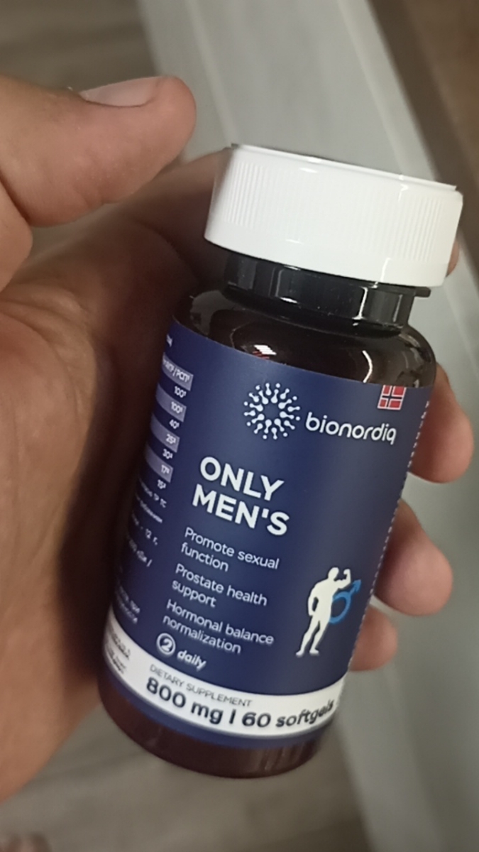 Фото покупателя №106 из 394: Комплекс витамины для мужчин Only Men's / 1020 mg / 60 капсул, отзыв на 5 из 5, Ozon, 5 августа 2024
