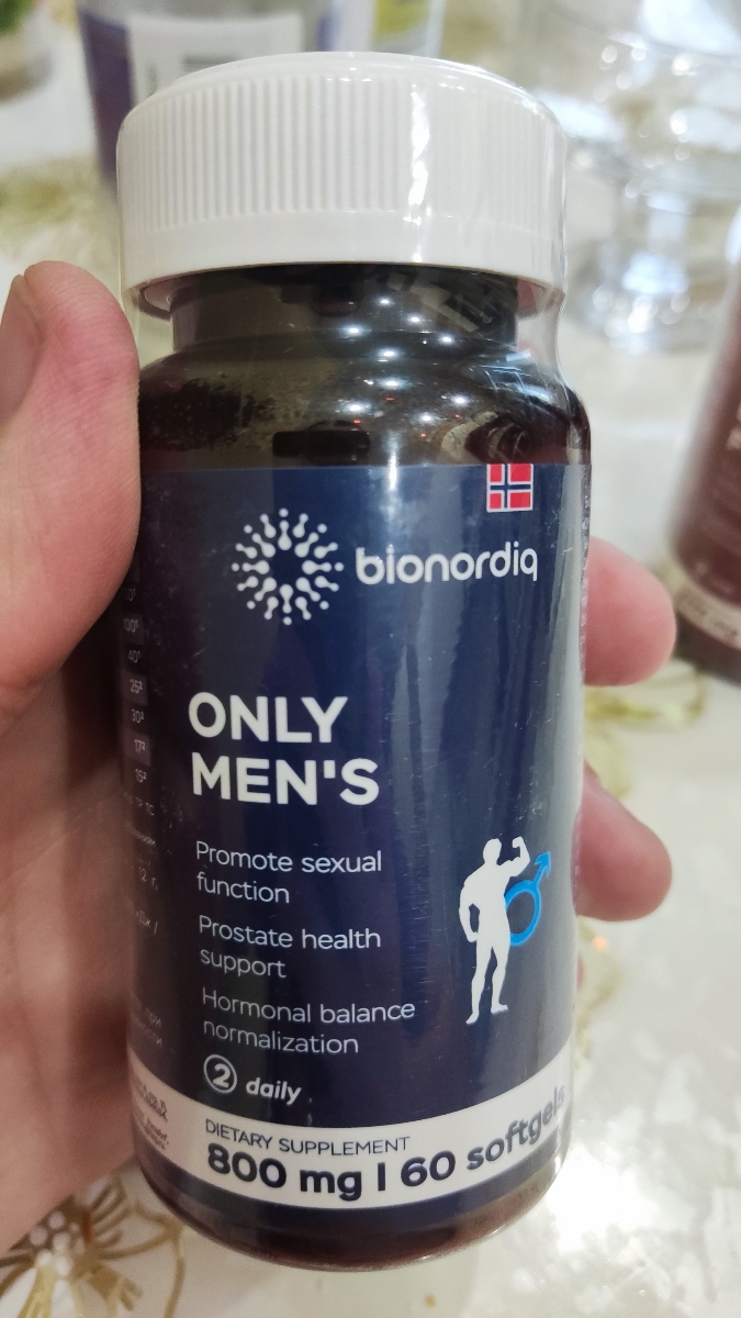 Фото покупателя №102 из 394: Комплекс витамины для мужчин Only Men's / 1020 mg / 60 капсул, отзыв на 5 из 5, Ozon, 5 августа 2024