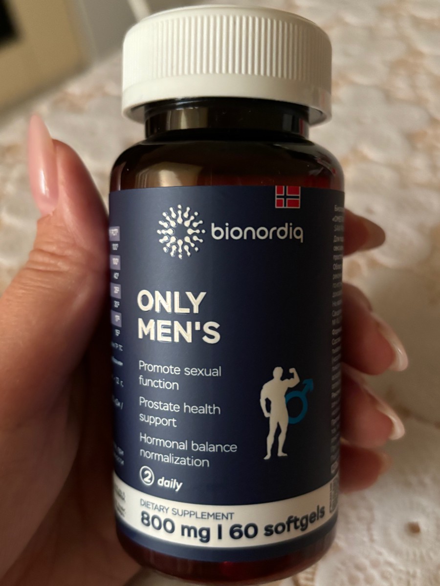 Фото покупателя №105 из 394: Комплекс витамины для мужчин Only Men's / 1020 mg / 60 капсул, отзыв на 5 из 5, Ozon, 5 августа 2024