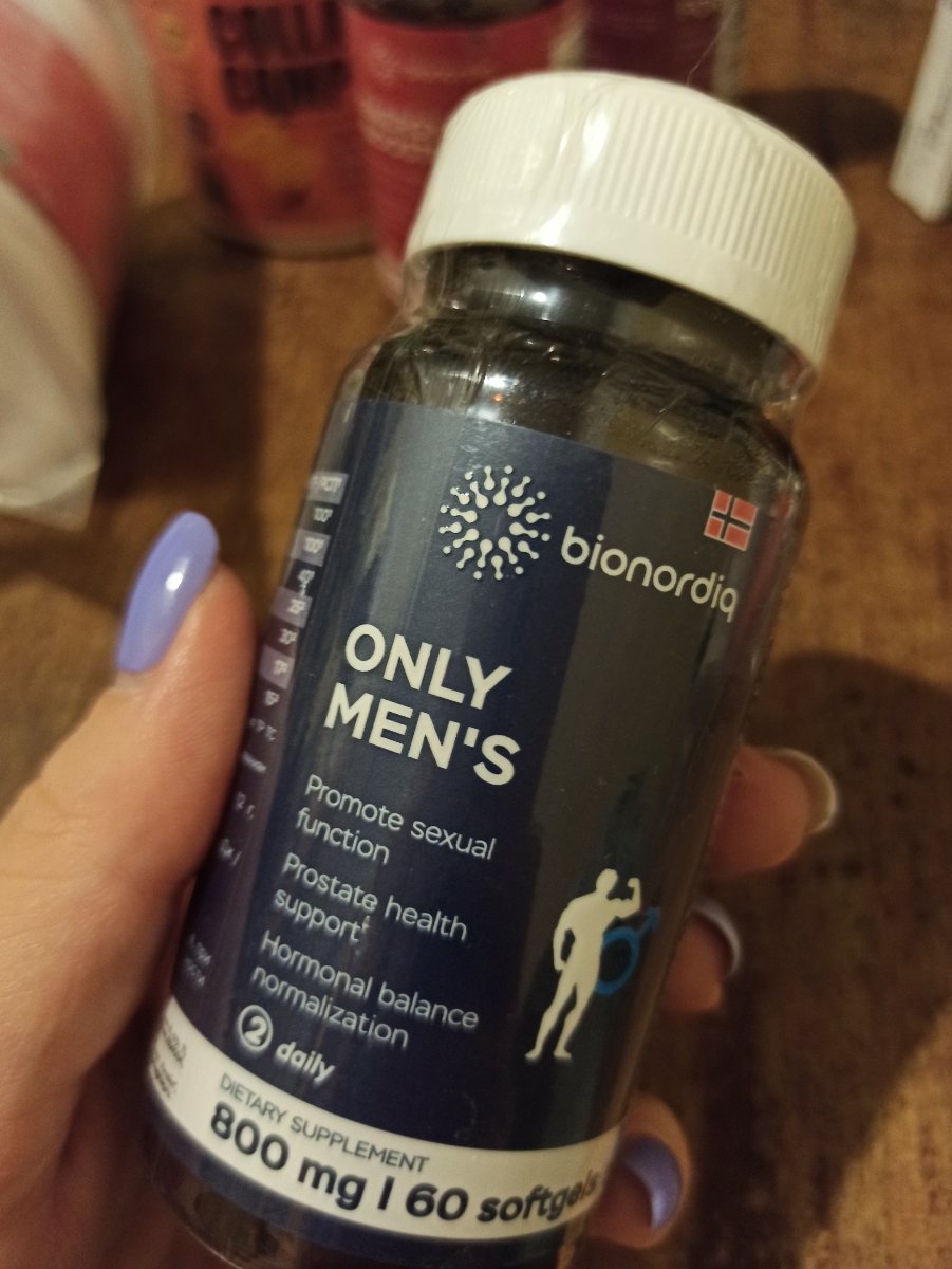 Фото покупателя №72 из 394: Комплекс витамины для мужчин Only Men's / 1020 mg / 60 капсул, отзыв на 5 из 5, Ozon, 10 августа 2024