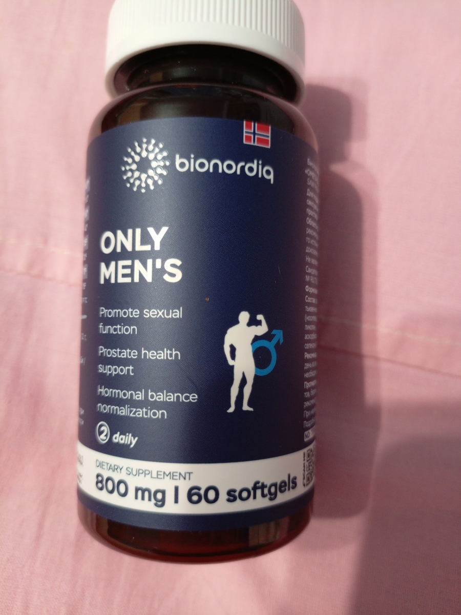Фото покупателя №63 из 394: Комплекс витамины для мужчин Only Men's / 1020 mg / 60 капсул, отзыв на 5 из 5, Ozon, 11 августа 2024