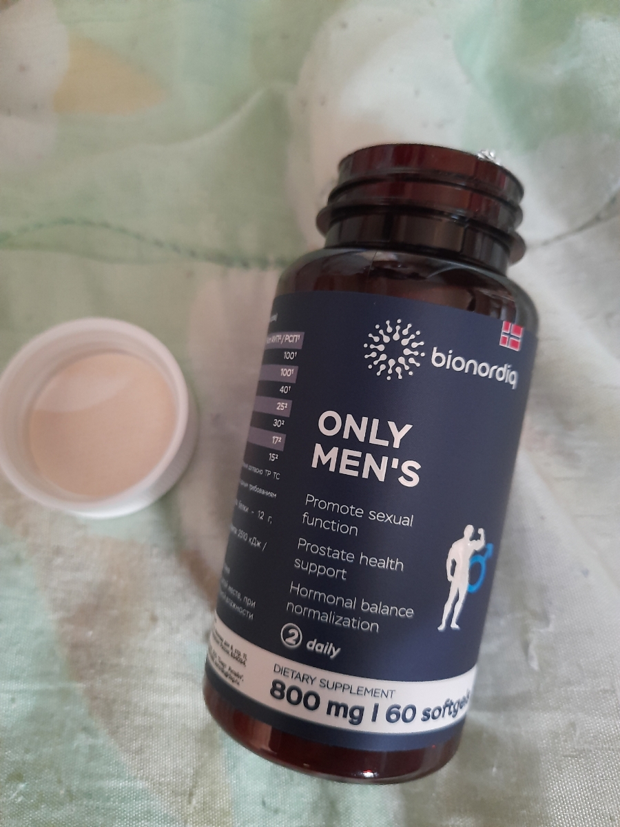 Фото покупателя №53 из 394: Комплекс витамины для мужчин Only Men's / 1020 mg / 60 капсул, отзыв на 5 из 5, Ozon, 17 августа 2024