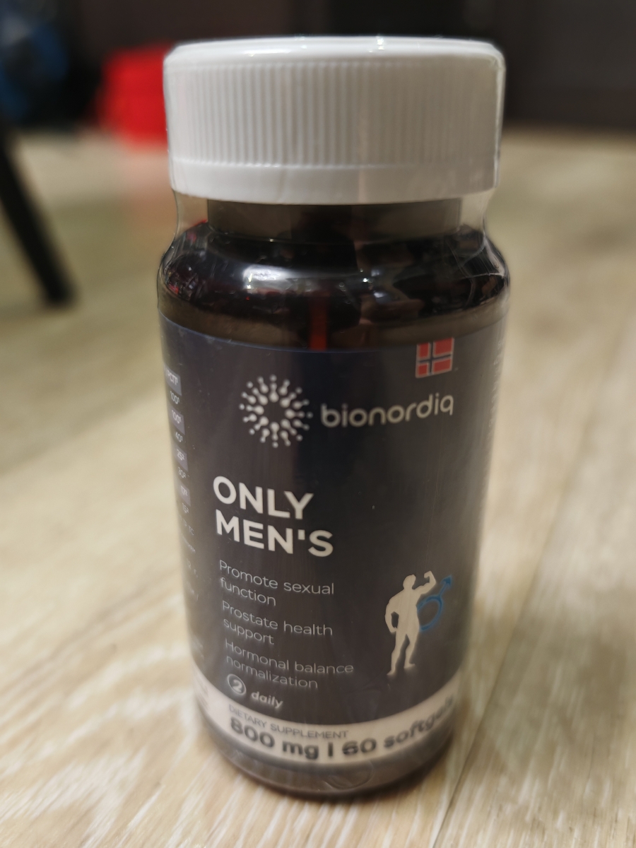 Фото покупателя №43 из 394: Комплекс витамины для мужчин Only Men's / 1020 mg / 60 капсул, отзыв на 5 из 5, Ozon, 17 января 2025