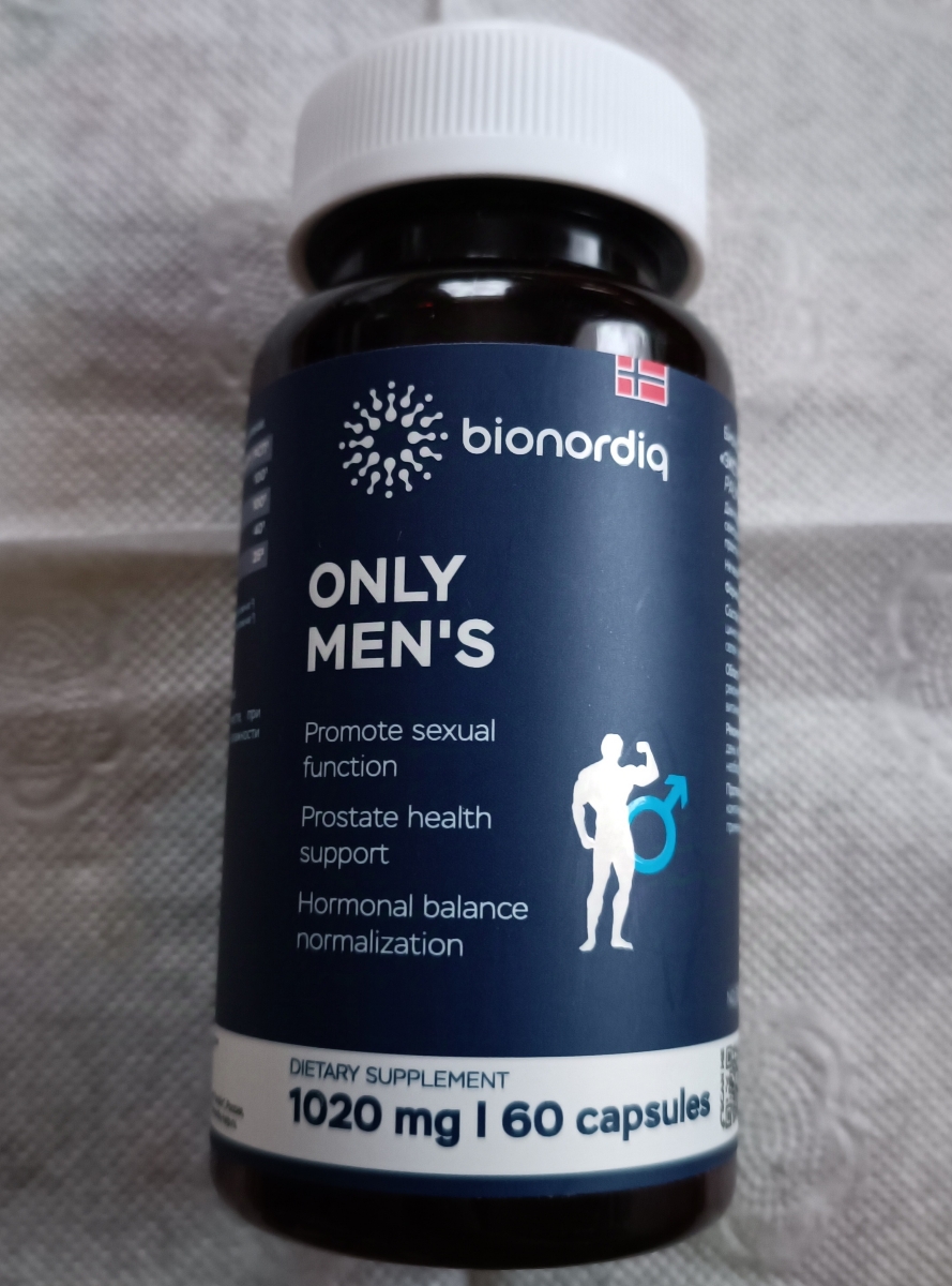 Фото покупателя №35 из 394: Комплекс витамины для мужчин Only Men's / 1020 mg / 60 капсул, отзыв на 5 из 5, Ozon, 18 января 2025