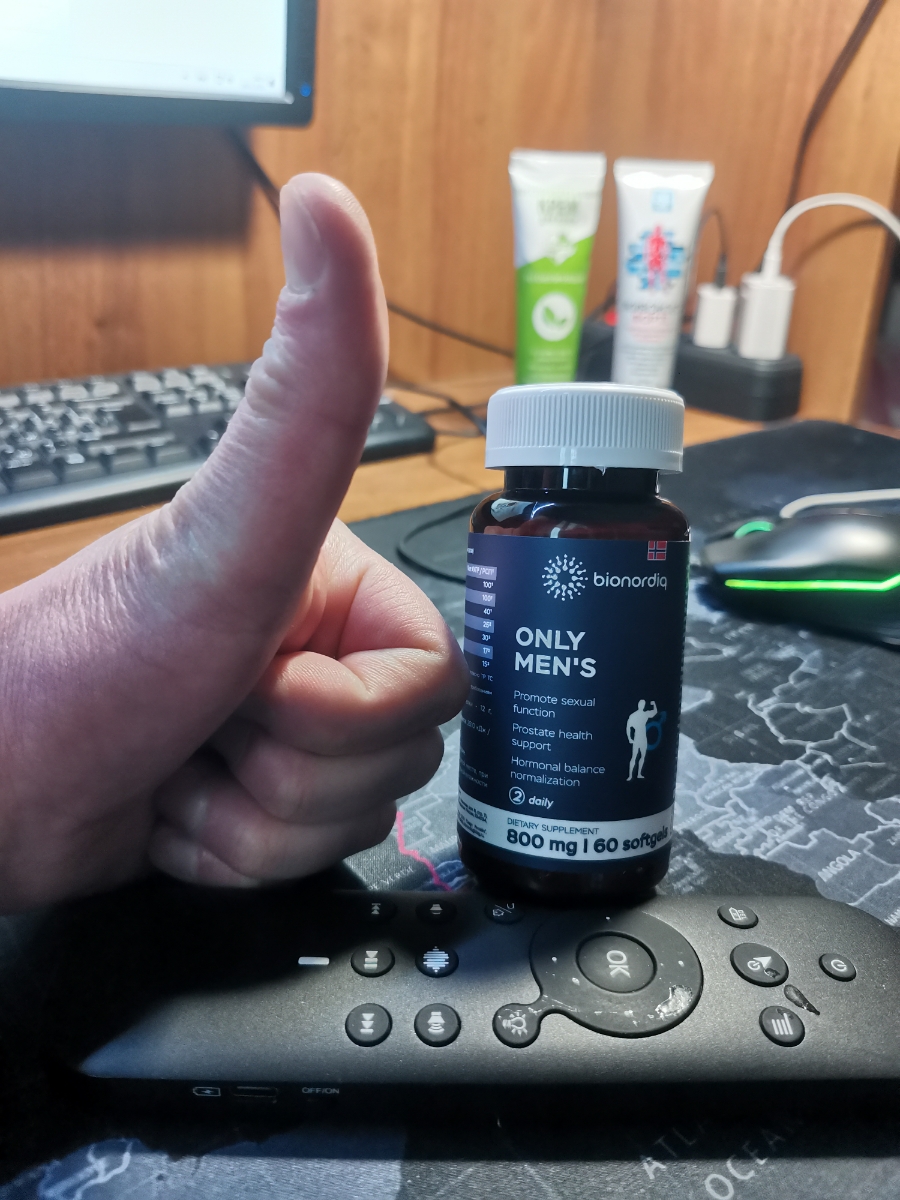 Фото покупателя №34 из 394: Комплекс витамины для мужчин Only Men's / 1020 mg / 60 капсул, отзыв на 5 из 5, Ozon, 18 января 2025