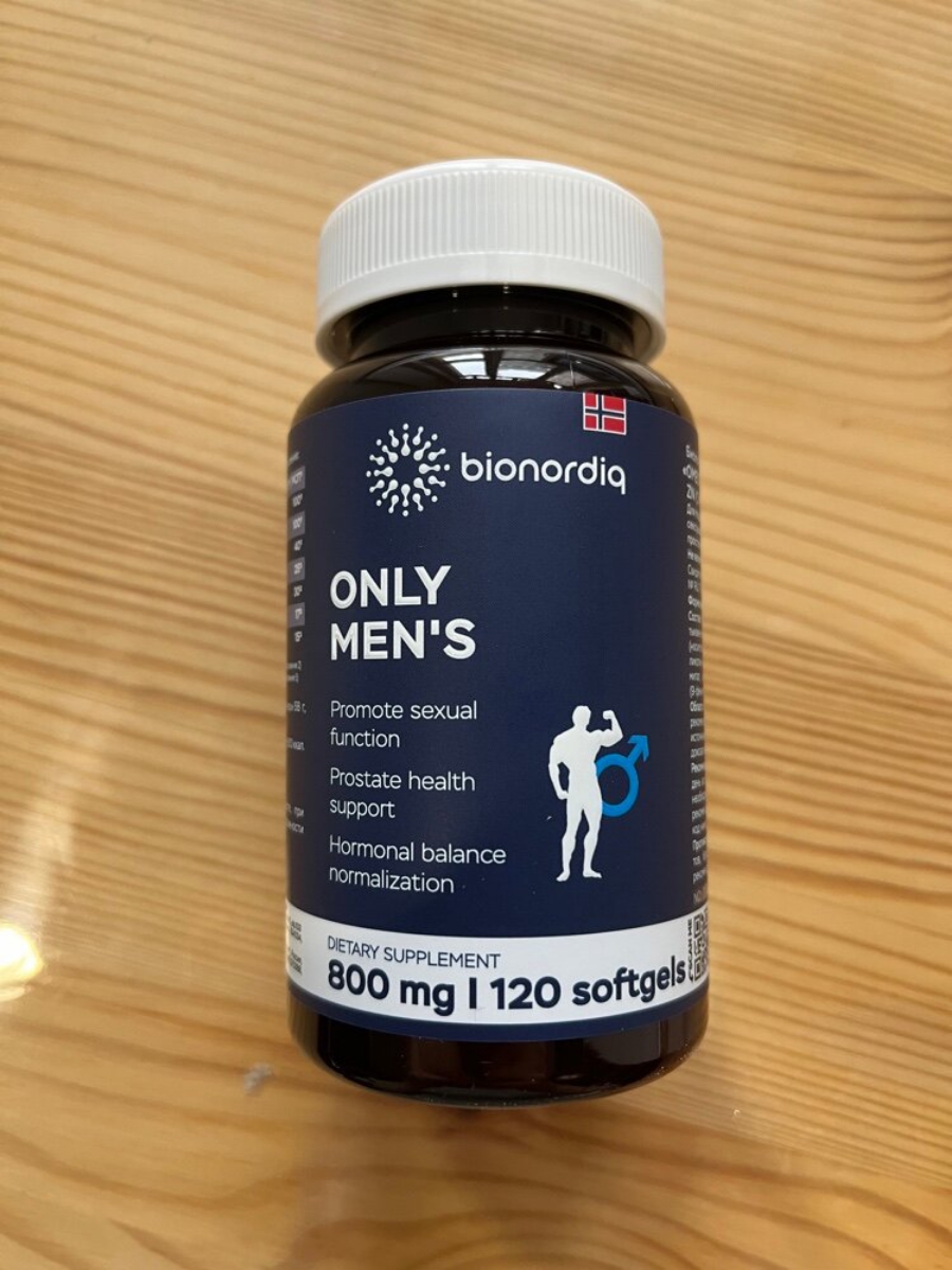 Фото покупателя №31 из 394: Комплекс витамины для мужчин Only Men's / 1020 mg / 60 капсул, отзыв на 5 из 5, Ozon, 18 января 2025