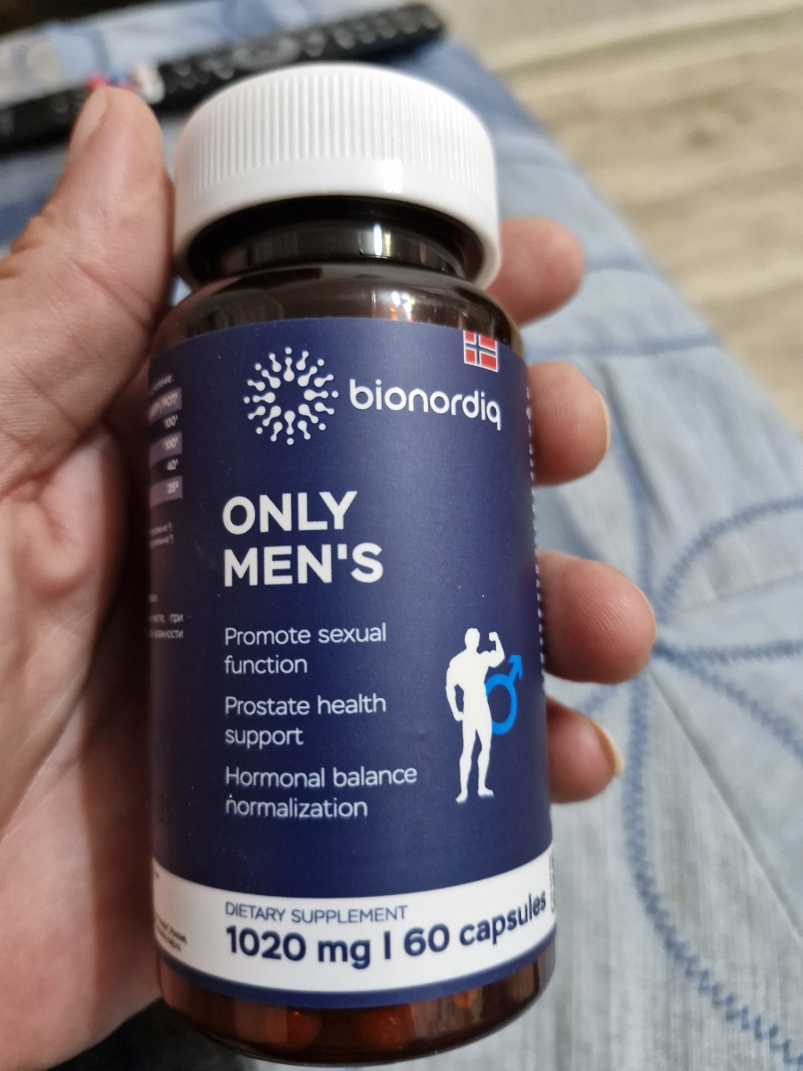 Фото покупателя №18 из 394: Комплекс витамины для мужчин Only Men's / 1020 mg / 60 капсул, отзыв на 5 из 5, Ozon, 10 сентября 2025