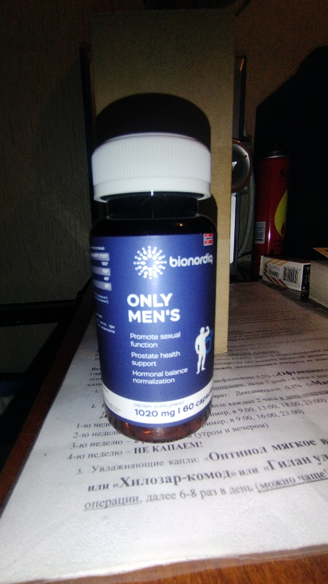 Фото покупателя №13 из 394: Комплекс витамины для мужчин Only Men's / 1020 mg / 60 капсул, отзыв на 5 из 5, Ozon, 4 декабря 2025