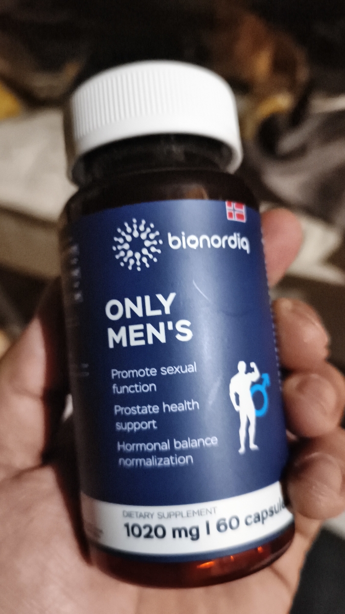 Фото покупателя №1 из 394: Комплекс витамины для мужчин Only Men's / 1020 mg / 60 капсул, отзыв на 5 из 5, Ozon, 13 марта 2026