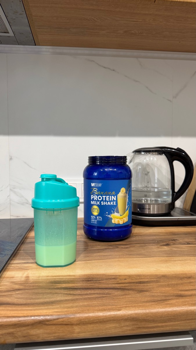 Фото покупателя №158 из 179: Протеин сывороточный молочный коктейль со вкусом банана, 20 г белка Whey Milk Shake,, отзыв на 5 из 5, Ozon, 3 сентября 2025