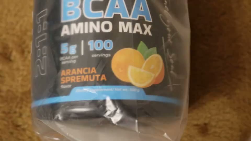 Кадр из видео покупателя №5 из 6: BCAA аминокислоты спортивное питание для восстановления после тренировки Апельсин 500 г,, отзыв на 5 из 5, Ozon, 17 мая 2024