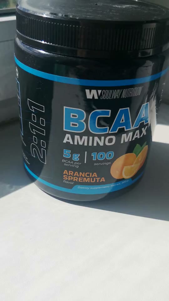 Кадр из видео покупателя №4 из 6: BCAA аминокислоты спортивное питание для восстановления после тренировки Апельсин 500 г,, отзыв на 5 из 5, Ozon, 18 мая 2024