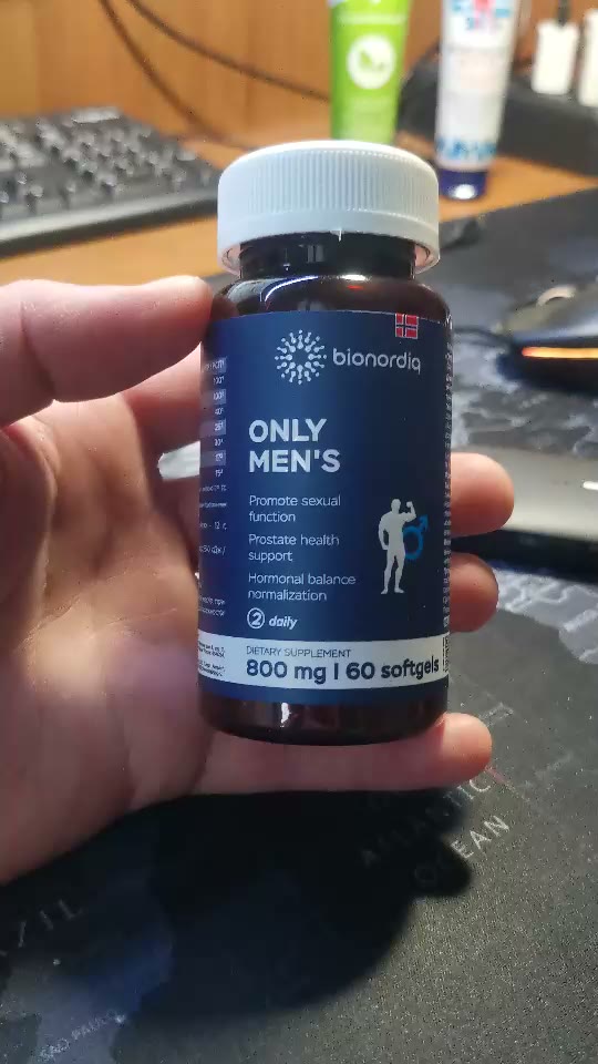 Кадр из видео покупателя №5 из 6: Комплекс витамины для мужчин Only Men's / 1020 mg / 60 капсул, отзыв на 5 из 5, Ozon, 18 января 2025